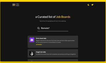 Nicheboard screenshot