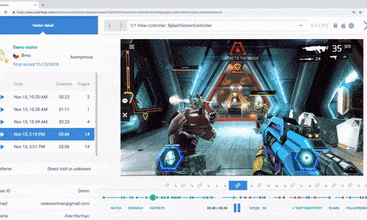 Smartlook screenshot