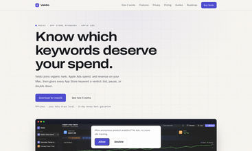 Veldo screenshot