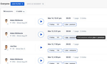 LiveSession screenshot
