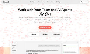 Kollab screenshot