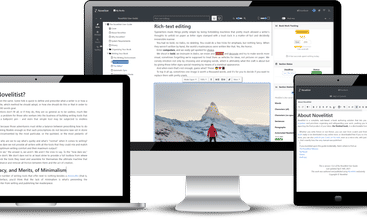 Novelitist screenshot