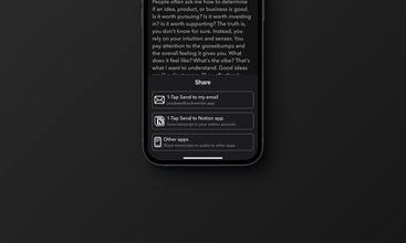 Audio Writer screenshot