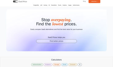 SaaS Prices screenshot