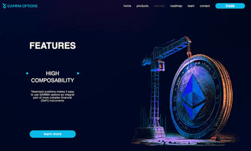 Gamma Options screenshot