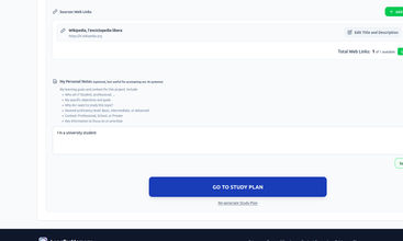 LongTerMemory AI Study Tool screenshot