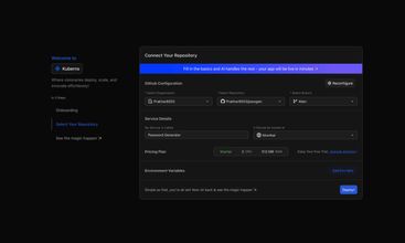 Kuberns screenshot
