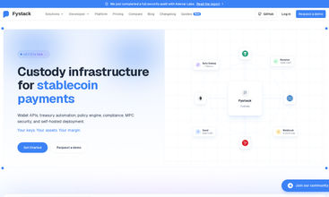 Fystack screenshot