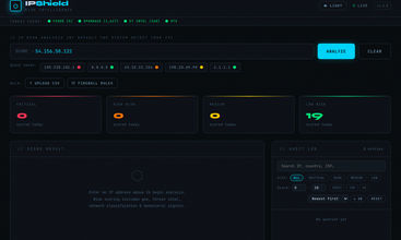 IPshield screenshot