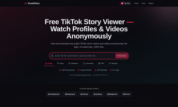 SneakStory screenshot