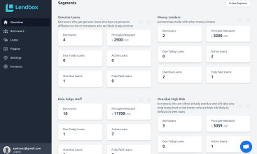 Lendbox screenshot