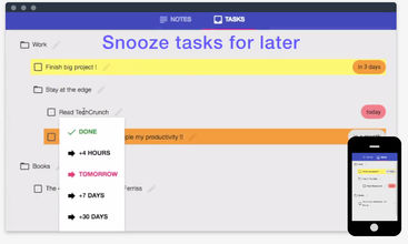 Taskiness screenshot