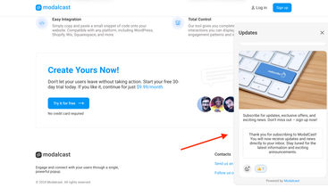 ModalCast screenshot