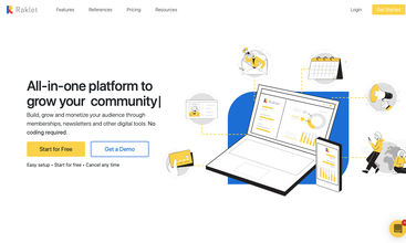 Raklet screenshot