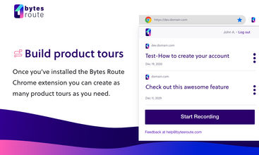 Bytes Route screenshot