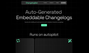 ChangelogGen screenshot