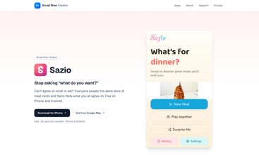 Sazio screenshot