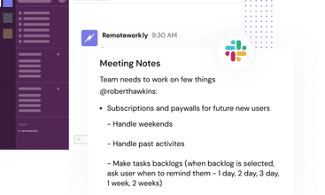 RemoteWorkly screenshot