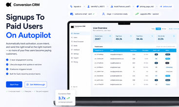 Conversioncrm screenshot