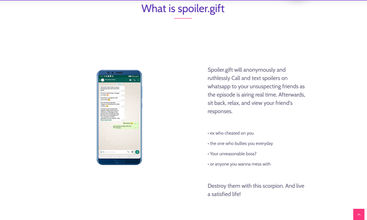 Spoiler.Gift screenshot