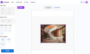 AI Image Expander screenshot