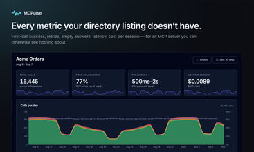 MCPulse screenshot