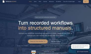 ManualWizard screenshot
