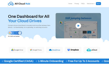 All Cloud Hub screenshot