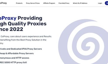 CoProxy screenshot