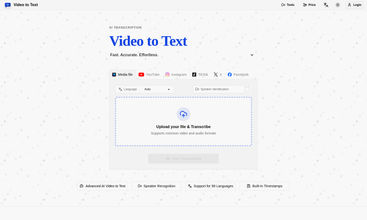 Video to Text screenshot