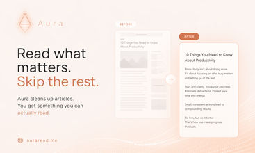 Aura Reader screenshot