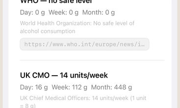 AlcoList screenshot