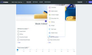 stepFORM screenshot