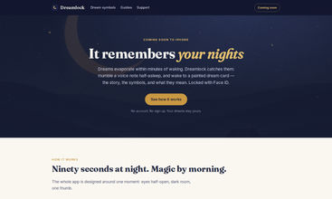 DreamLock screenshot
