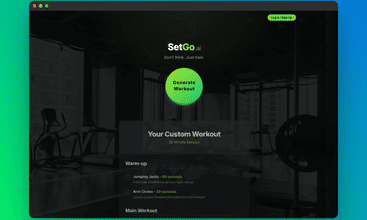 SetGo.ai screenshot