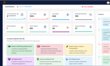 Cronnico CRM screenshot