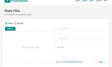 ProntoShare screenshot