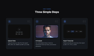 LipRead AI screenshot