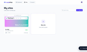 Supadrop screenshot