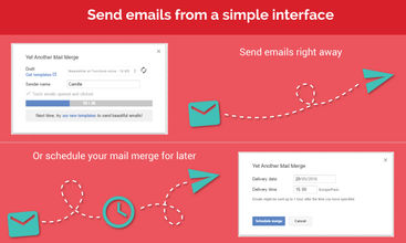 Yet Another Mail Merge (YAMM) screenshot