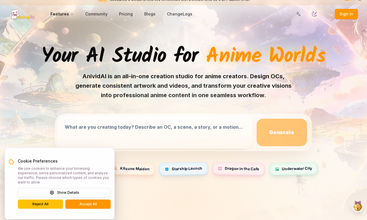 AnividAI screenshot
