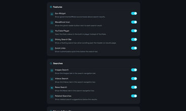 MevaSearch screenshot