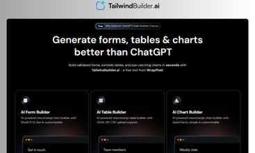 Tailwind Builder screenshot
