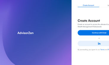 AdvisorZen.AI screenshot