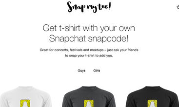 Snap my tee! screenshot