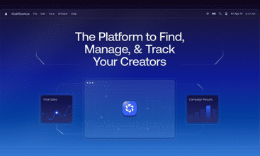 Hubfluence screenshot