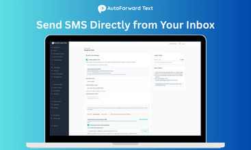 AutoForward Text screenshot