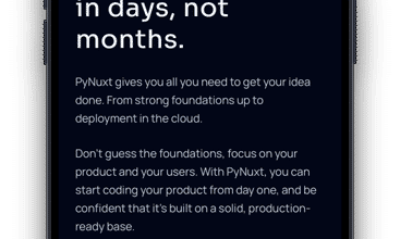 PyNuxt screenshot