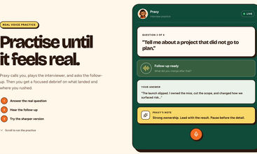 Praxy screenshot