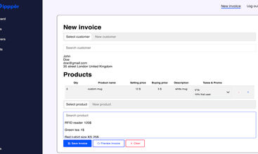 Dippper screenshot